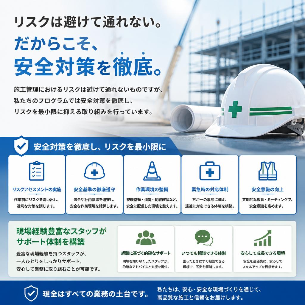 2. リスク管理の徹底で安心を提供